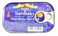 Sardinky v rastlinnom oleji