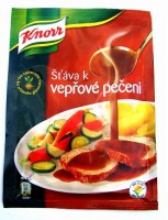 Šťava k vepřové pečeni